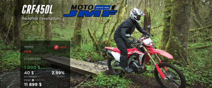 Crédit CRF450L