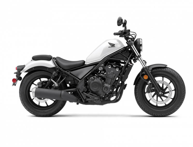 Honda REBEL 500 Blanc sommet perlé mat 2021